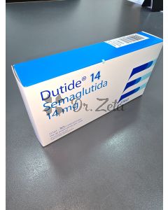 DUTIDE 14 MG X 30 CMP