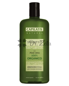 CAPILATIS SHAMPOO ALOE VERA PURO X 420 ML