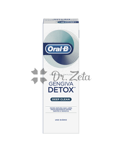 ORAL B CREMA DENTAL ENCIAS DETOX CLEAN X 102GR