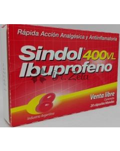 SINDOL 400 VL X 20 CAP