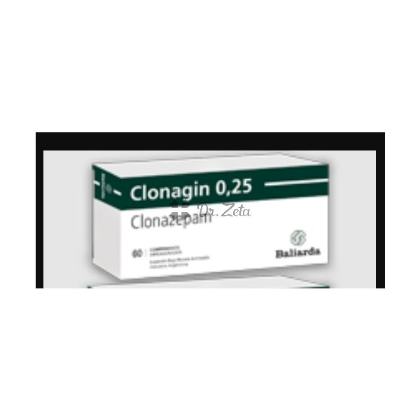 CLONAGIN 0,25 X 60 CMP